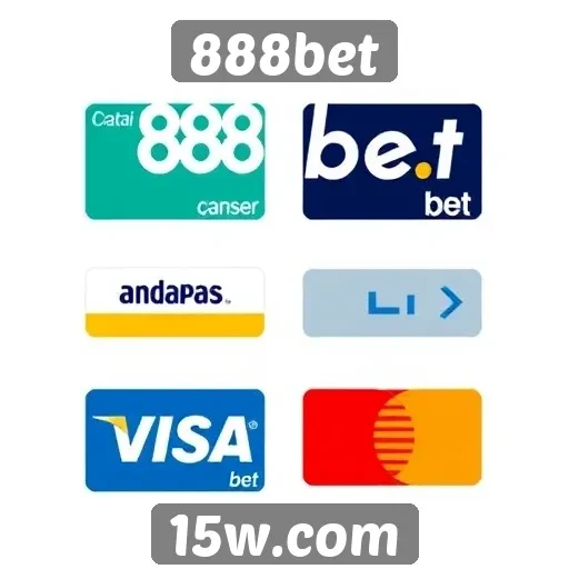 Variedade de métodos de pagamento disponíveis no 888bet
